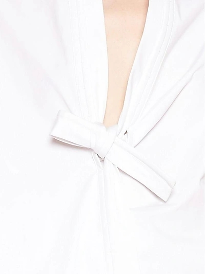 Shop Alberta Ferretti Shirt In White