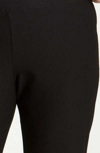 Shop Eileen Fisher Crepe Ankle Pants In Black