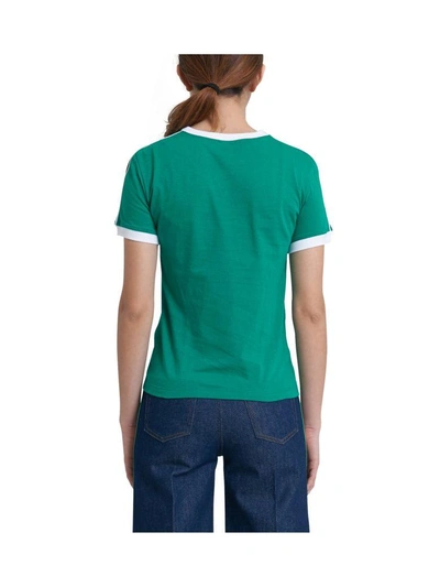 Shop Red Valentino T-shirt In Green
