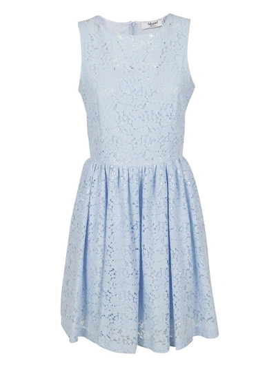 Shop Blugirl Lace Dress In Light Blue