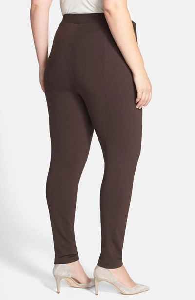 Shop Two By Vince Camuto High Rise Leggings In Espresso