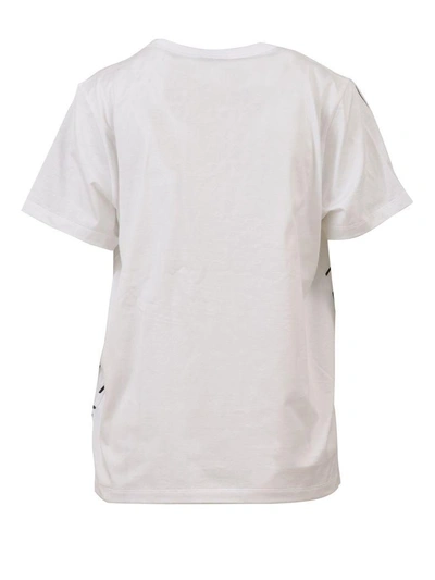 Shop Moncler Comic T-shirt White