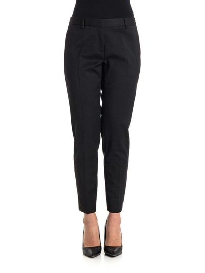 Shop Newyorkindustrie Cotton Trousers In Black