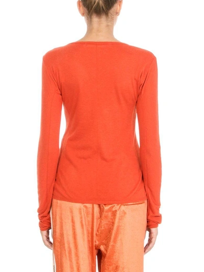 Shop Damir Doma Tove Longline T-shirt In Orange