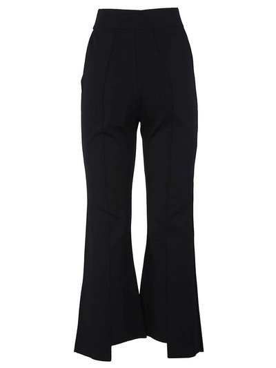 Shop Stella Mccartney Compact Knit Pants In Ink