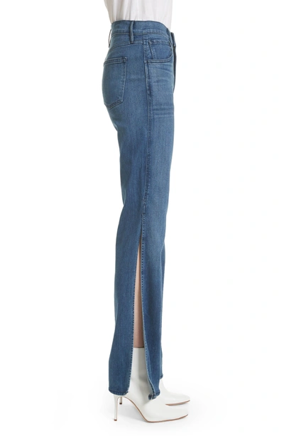 Shop 3x1 W4 Adeline High Waist Split Flare Jeans In Leia