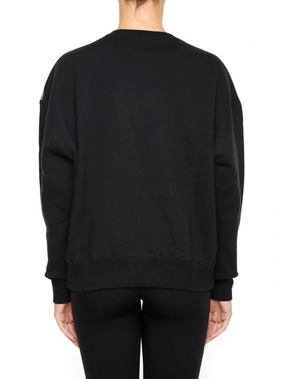 Shop Alexander Mcqueen Cotton And Wool Sweater In Black|nero