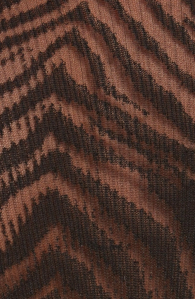 Shop Helmut Lang Zebra Knit Pullover In Black