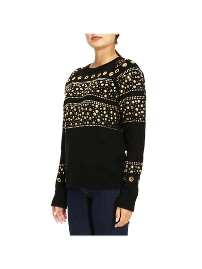 Shop Michael Michael Kors Sweatshirt Sweater Women  In Black