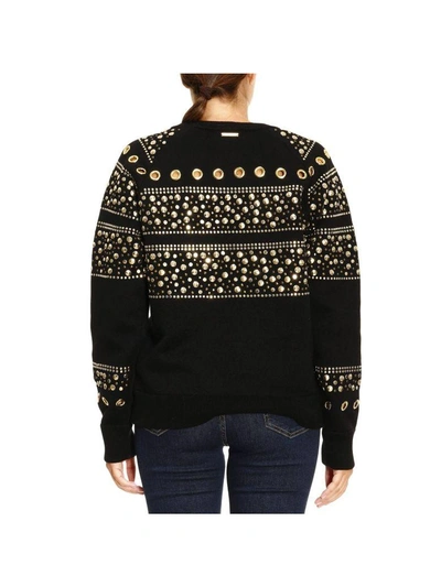 Shop Michael Michael Kors Sweatshirt Sweater Women  In Black