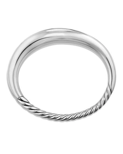 Shop David Yurman 9.5mm Pure Form Bangle In Silver