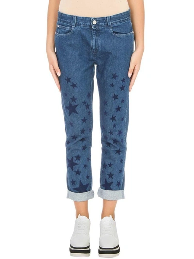 Shop Stella Mccartney Jeans Denim Skinny Boyfriend In Blue