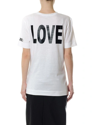 Shop Versace Manifesto T-shirt In Brilliant White