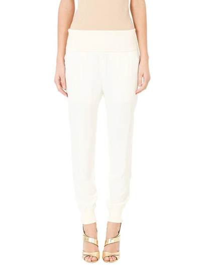 Shop Theory Rib Jogger Pant In White
