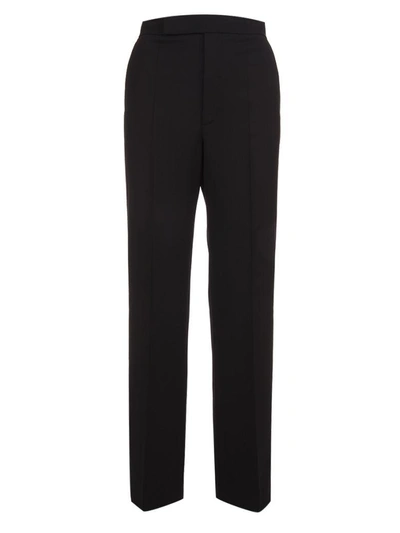 Shop Helmut Lang Trousers In Nero