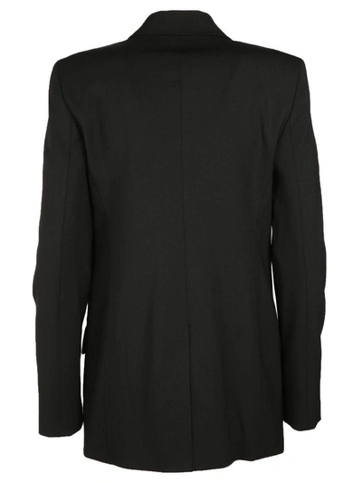 Shop Alexander Wang Buttoned Blazer In Black