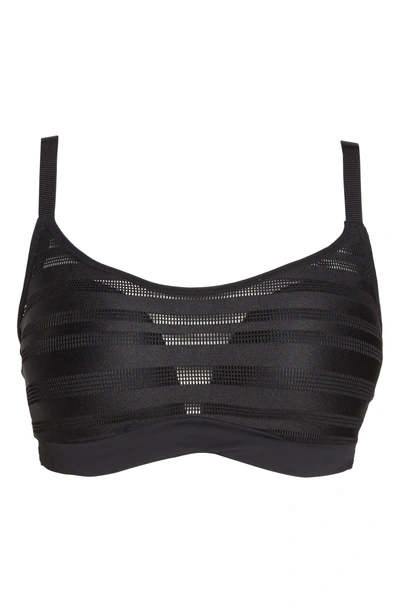 Shop Le Mystere Active Balance Underwire Sports Bra In Black