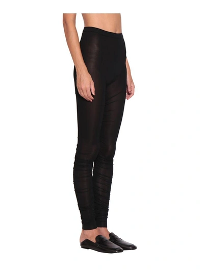 Shop Isabel Marant Viscose Tights In Nero