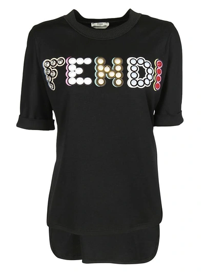 Shop Fendi Fun Fair Logo T-shirt