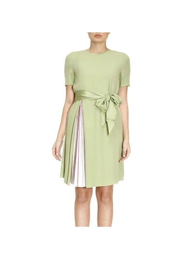 Shop Emporio Armani Dress Dress Women  In Green