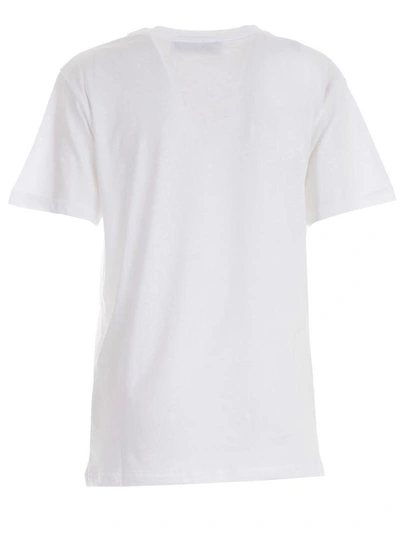 Shop Jeremy Scott Short Sleeve T-shirt In Jwhite