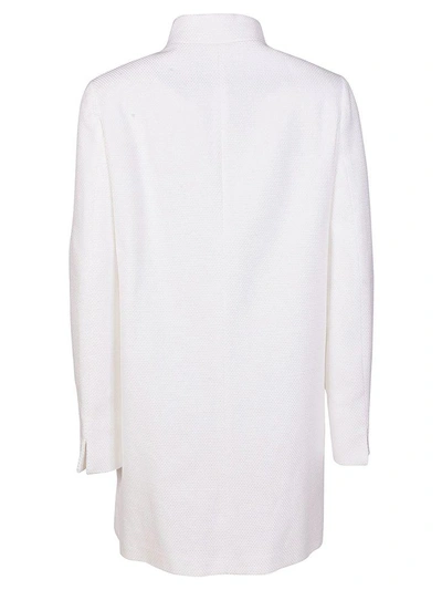 Shop Fay Classic Coat In White