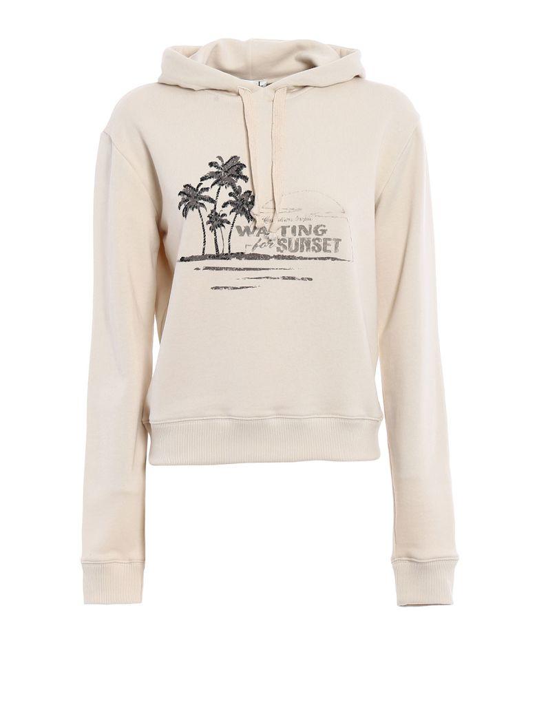 saint laurent waiting for sunset hoodie