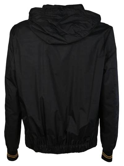 Shop Mcq By Alexander Mcqueen Mcq Alexander Mcqueen Hooded Jacket In Black