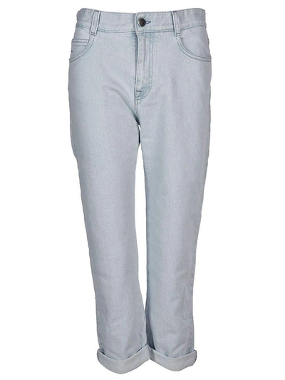 Shop Stella Mccartney Light Denim Skinny Boyfriend Jeans In Light Blue