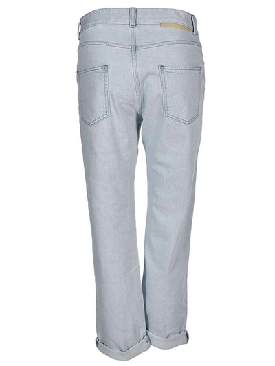 Shop Stella Mccartney Light Denim Skinny Boyfriend Jeans In Light Blue