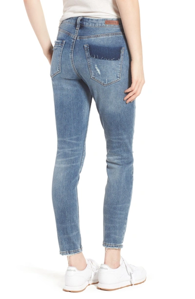 Blanknyc Trip Switch Distressed Skinny Jeans In Trip Switch