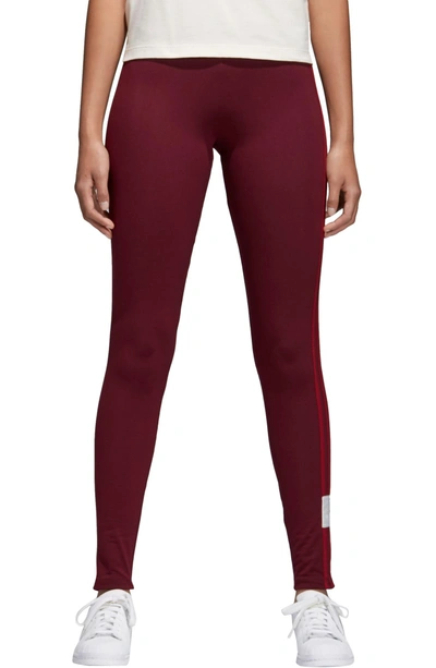 Adidas Originals Originals Adibreak Tights In Maroon | ModeSens