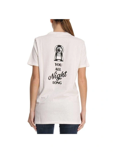 Shop Chiara Ferragni T-shirt T-shirt Women  In White