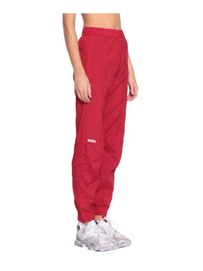 Shop Vetements Reebok Reworked Joggers In Rosso