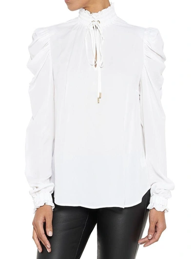 Shop Michael Michael Kors Shirt In White