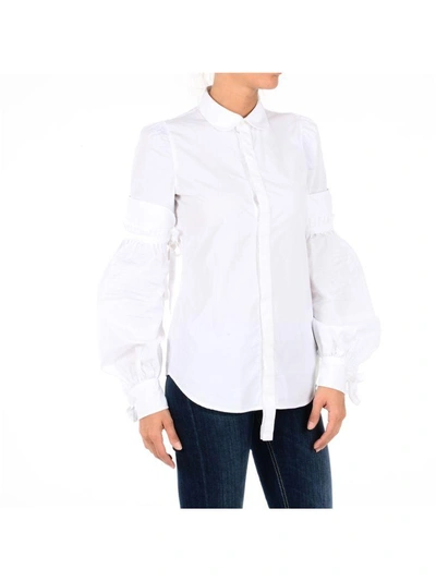 Shop Dsquared2 Dsquared Shirt In Bianco