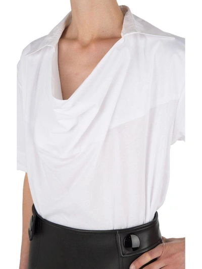Shop Marni Jersey Cotton T-shirt In White