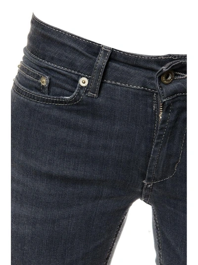 Shop Dondup Monroe Denim Stretch Jeans In Grey