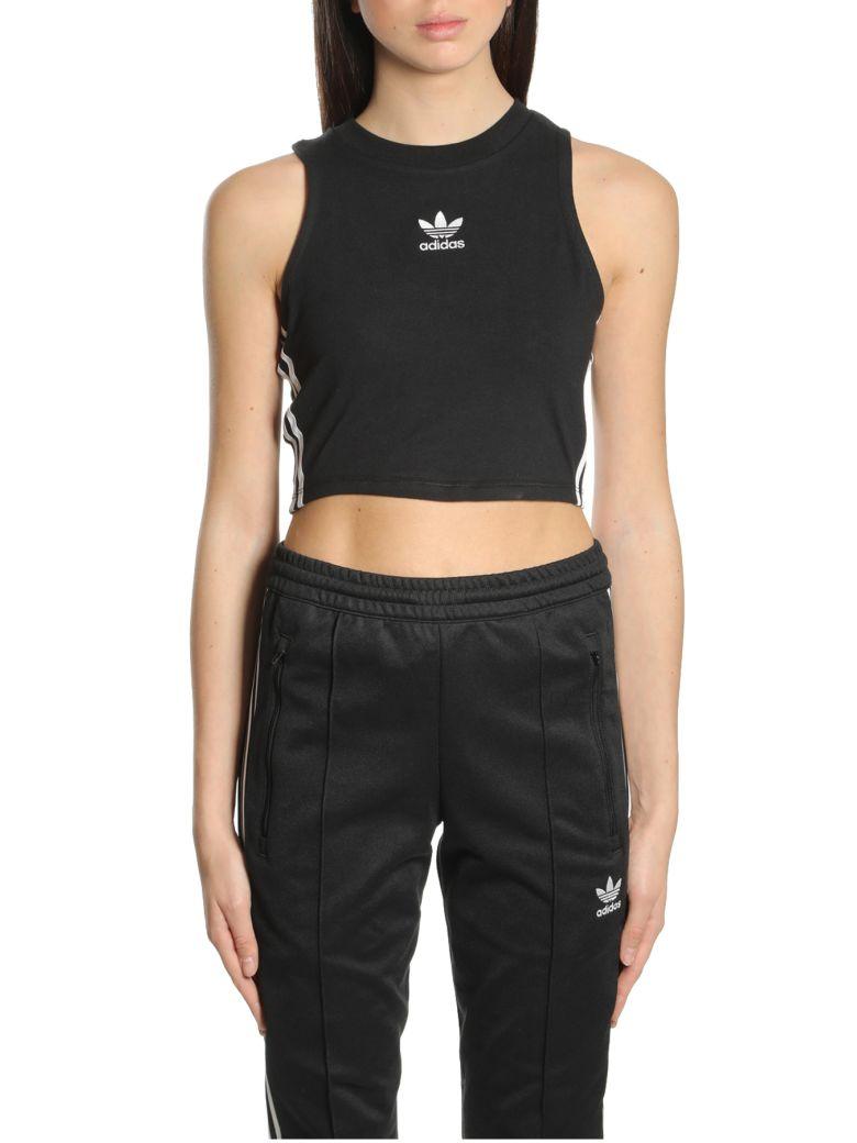 Adidas Originals Cy4745 Crop Tankblack In Nero | ModeSens