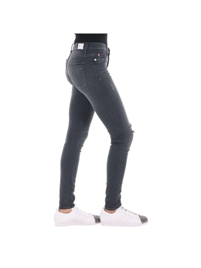 Shop Hudson Super Skinny Nico Jeans In Grey