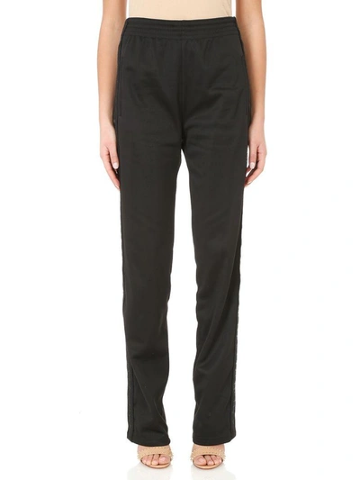 Givenchy Logo Trim Track Pants In Black
