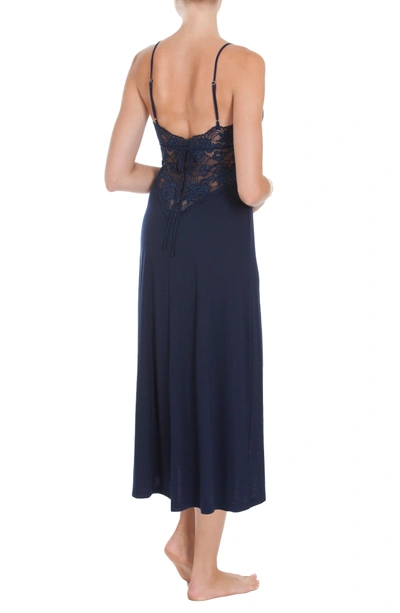 Shop Jonquil Nightgown In Navy Blue