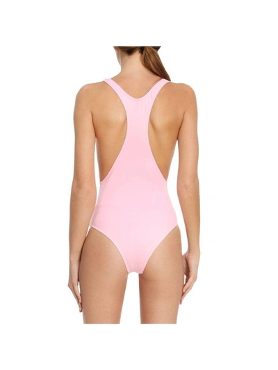 Shop Chiara Ferragni Swimsuit  Flirting Eyes One-piece Swimsuit In Pink