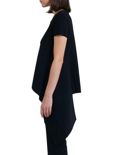 Shop Stella Mccartney Asymmetric Top In Black