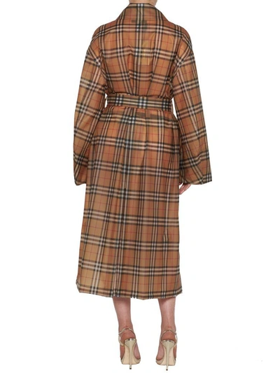 Shop Burberry Coat In Giallo