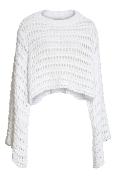 Shop Free People Caught Up Crochet Top In White