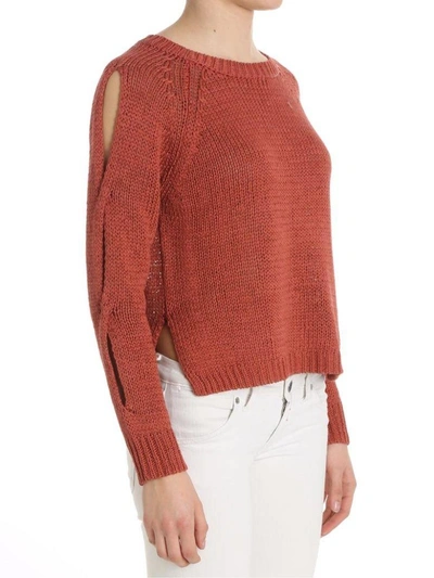 Shop 360 Sweater 360 Cashmere - Kenia Sweater In Terra