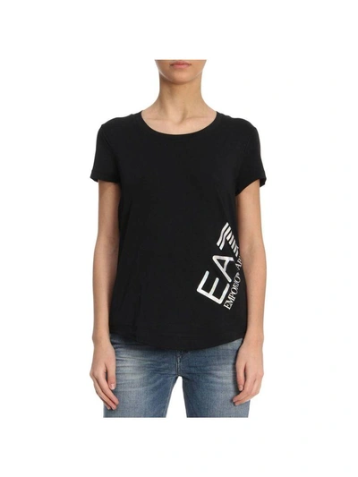 Shop Ea7 T-shirt T-shirt Women  In Black