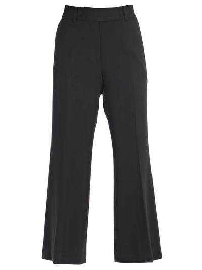 Shop Michael Michael Kors Trousers In Black