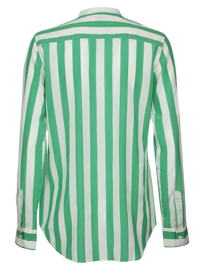 Shop Aspesi Striped Shirt In Basic